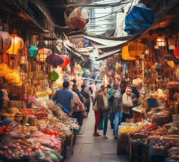 贸贸然，商贸旅游中的视觉盛宴